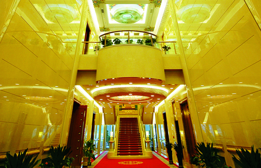 首都國際機場(chǎng)和公務(wù)機樓入口大廳